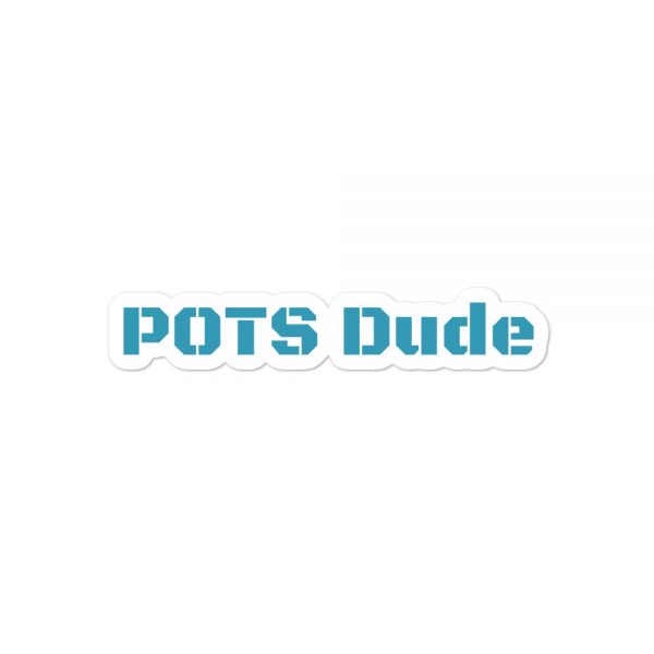 Bubble-free stickers: POTS Dude - Image 2