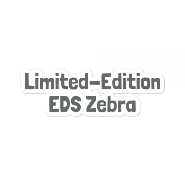 Bubble-free stickers: Limited-Edition EDS Zebra - Image 3