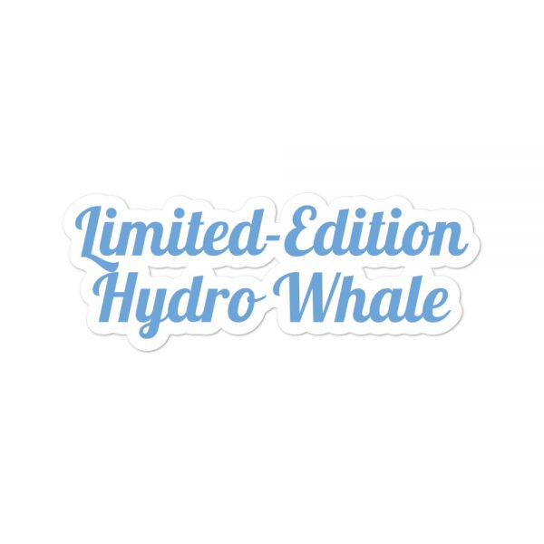 Bubble-free stickers: Limited- Edition Hydro Whale - Image 3