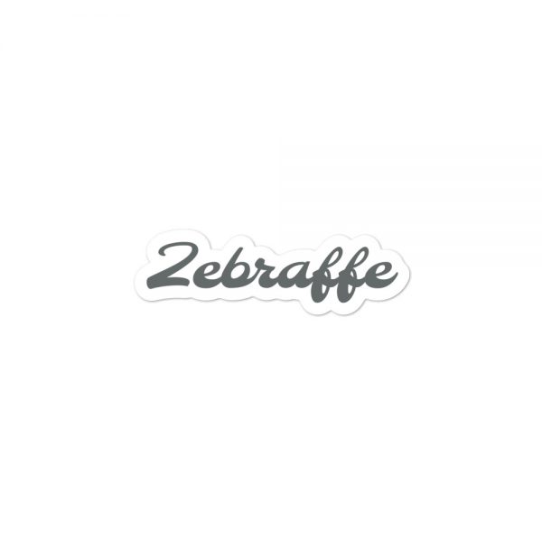 Bubble-free stickers: Zebraffe - Image 2