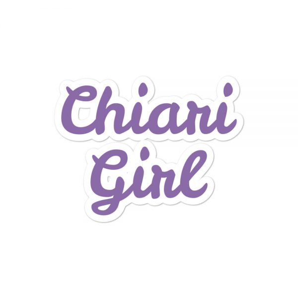 Bubble-free stickers: Chiari Girl - Image 3