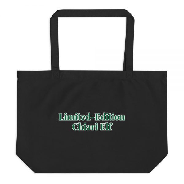 Large organic tote bag: Limited-Edition Chiari Elf - Image 2