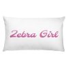 Premium Pillow: Zebra Girl