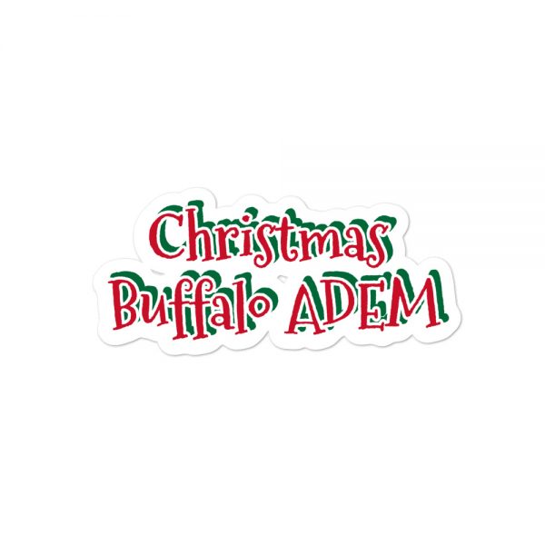 Bubble-free stickers: Christmas Buffalo ADEM - Image 2