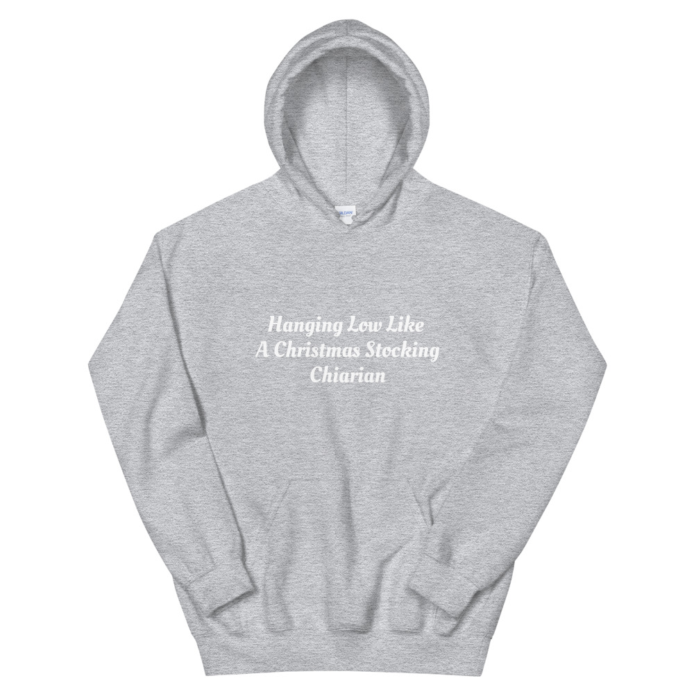 Download Unisex Hoodie: Hanging Low Like A Christmas Stocking ...