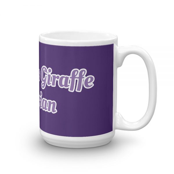 Mug: Christmas Giraffe Chiarian - Image 4