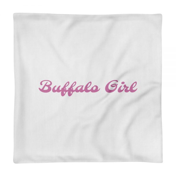 Premium Pillow Case: Buffalo Girl - Image 3