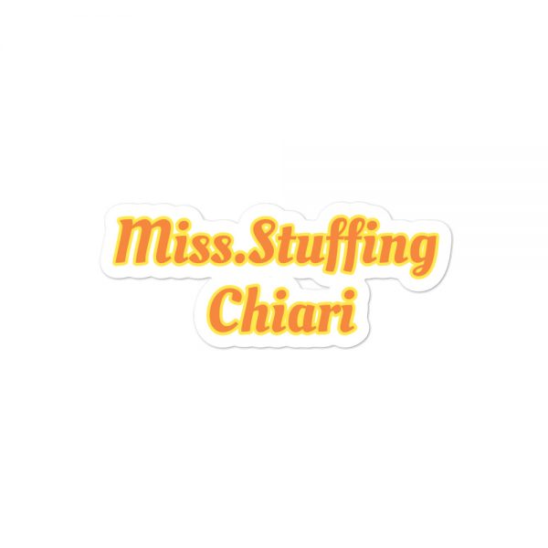 Bubble-free stickers:Miss.Stuffing Chiari - Image 2