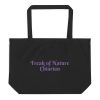 Large organic tote bag:Freak of Nature  Chiarian