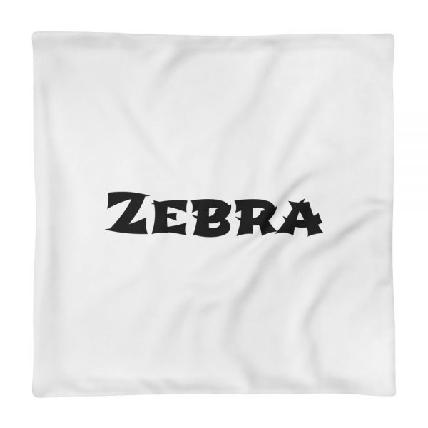 Pillow Case: Zebra - Image 3