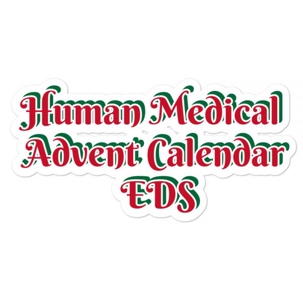 Bubble-free stickers: Human Medical Advent Calendar EDS - Image 3