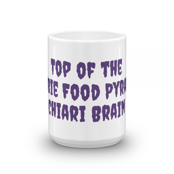 Mug:Top of the  Zombie Food Pyramid  Chiari Brain - Image 6