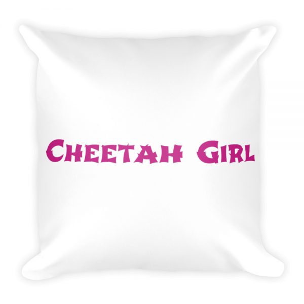 Basic Pillow: Cheetah Girl - Image 3