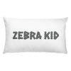 Basic Pillow: Zebra Kid