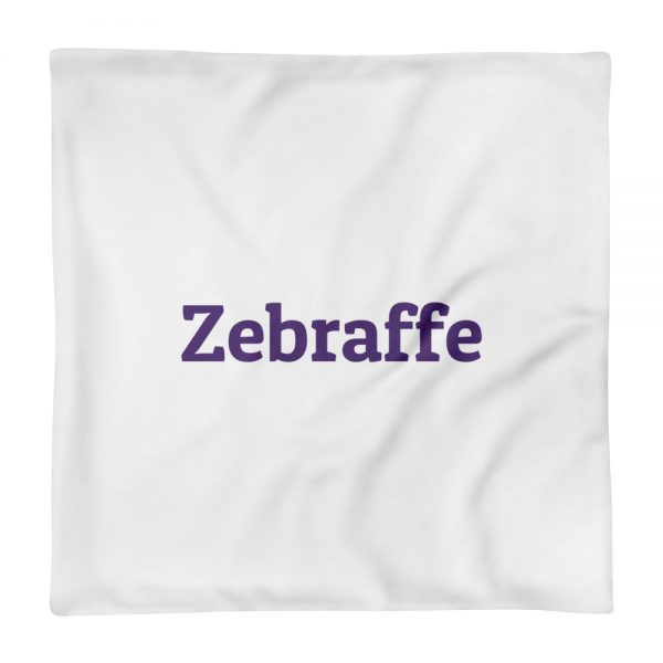 Pillow Case: Zebraffe - Image 3