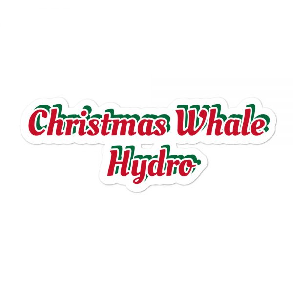 Bubble-free stickers: Christmas Whale Hydro - Image 3