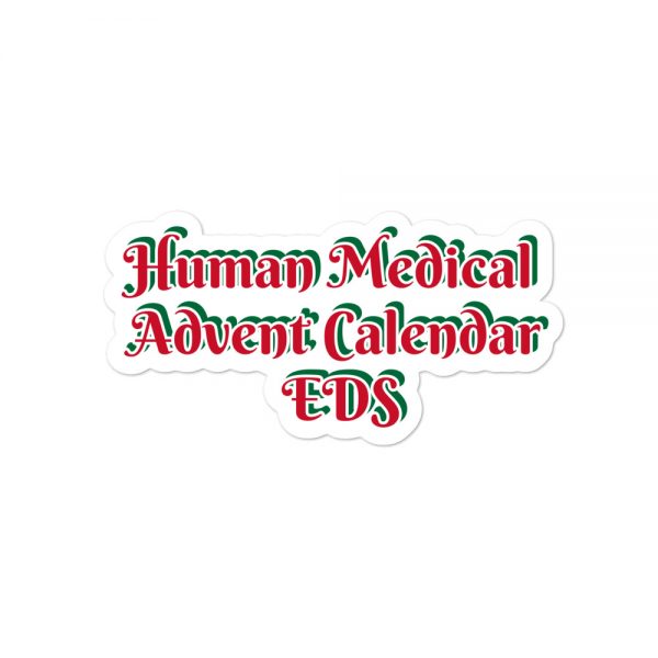 Bubble-free stickers: Human Medical Advent Calendar EDS - Image 2