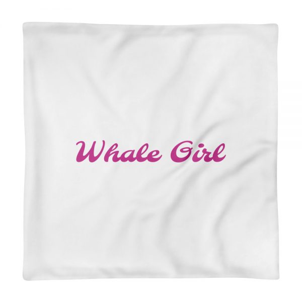 Pillow Case: Whale Girl - Image 3