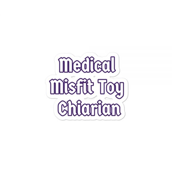 Bubble-free stickers: Medical Misfit Toy Chiarian - Image 2