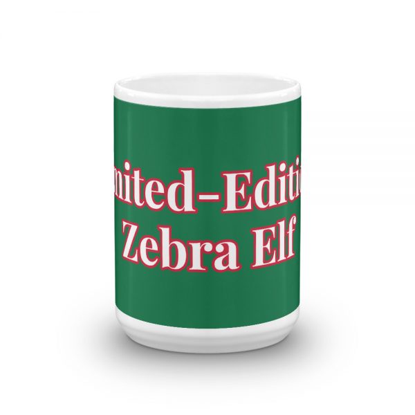 Mug: Limited-Edition Zebra Elf - Image 6