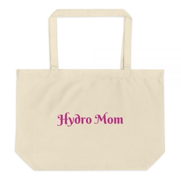 Large organic tote bag:Hydro Mom - Image 3