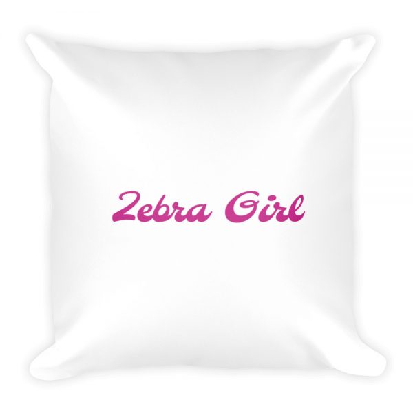 Basic Pillow: Zebra Girl - Image 3