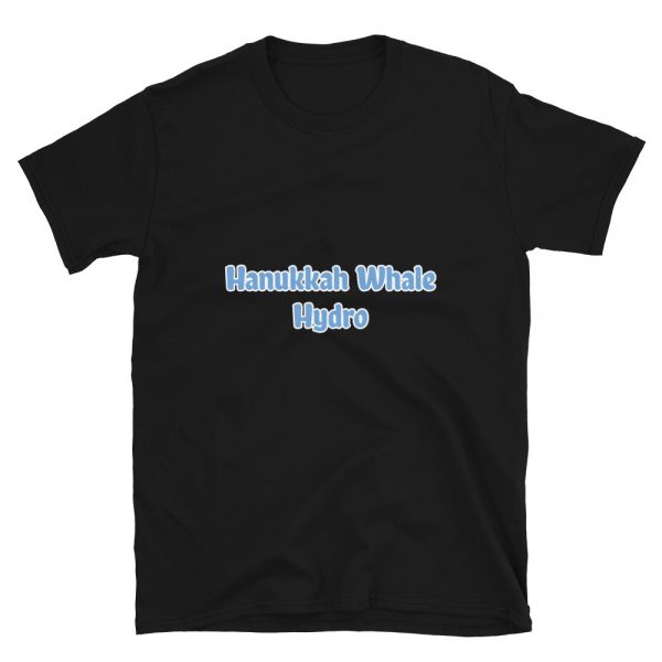 Short-Sleeve Unisex T-Shirt:Hanukkah Whale Hydro - Image 2