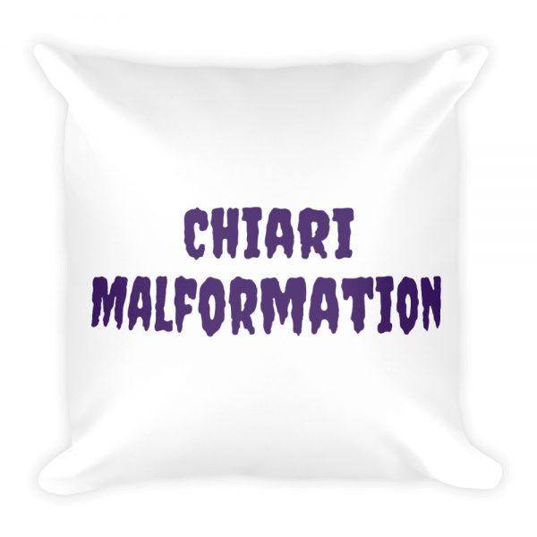 Basic Pillow:Top of the  Zombie Food Pyramid  Chiari Brain - Image 4