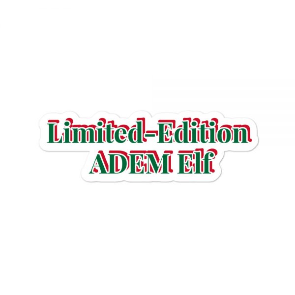 Bubble-free stickers:Limited-Edition ADEM Elf - Image 3