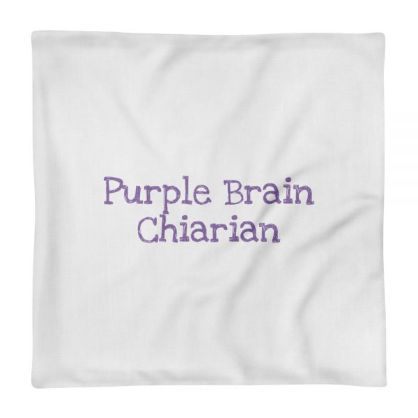 Premium Pillow Case:Purple Brain Chiarian - Image 2