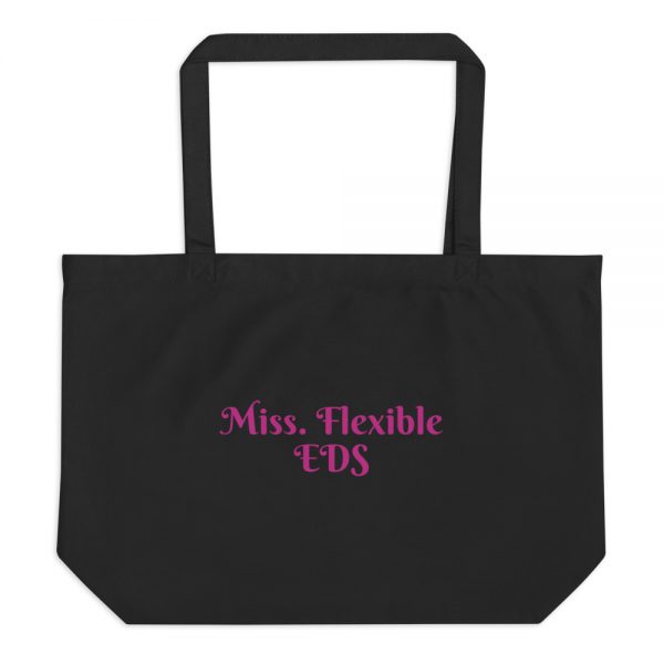 Large organic tote bag:Miss. Flexible EDS - Image 2