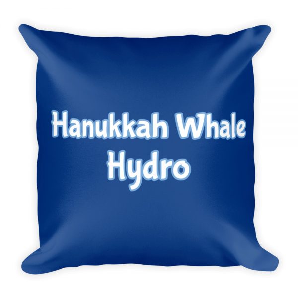 Basic Pillow: Hanukkah Whale Hydro - Image 3