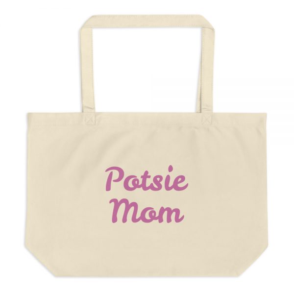 Large organic tote bag:Potsie  Mom - Image 3