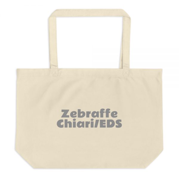 Large organic tote bag:Zebraffe Chiari/EDS - Image 3