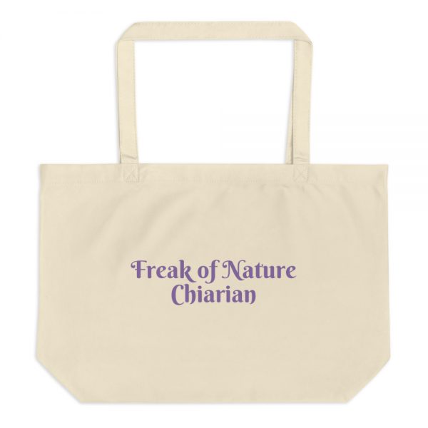 Large organic tote bag:Freak of Nature  Chiarian - Image 3