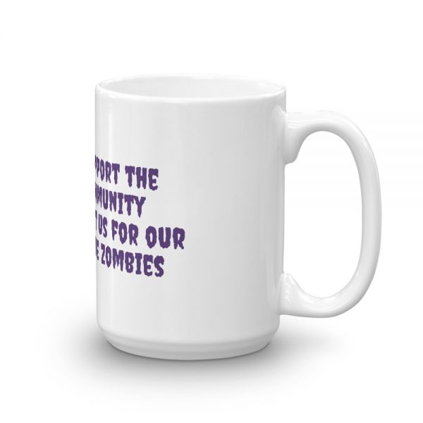 Mug:Chiarians support the  Vampire Community they don’t want us for our  brains like the zombies - Image 4