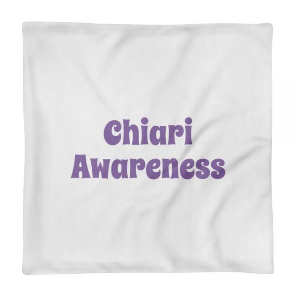 Premium Pillow Case:Chiari  Awareness - Image 2