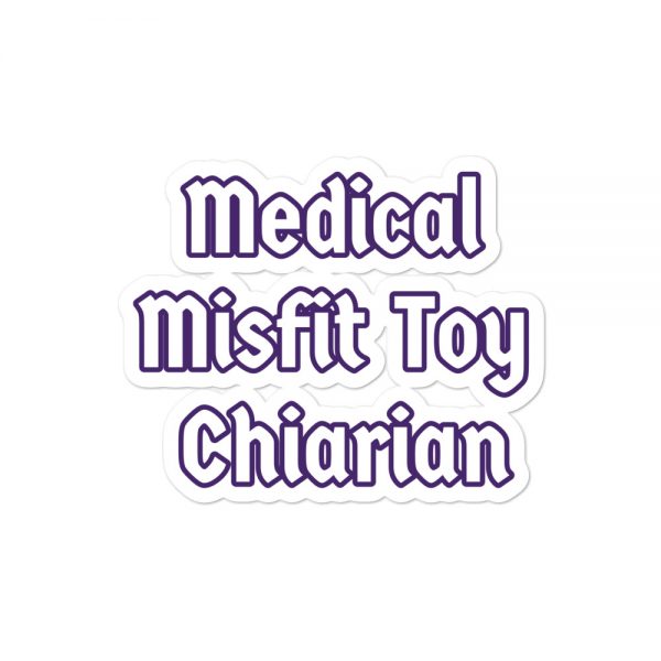 Bubble-free stickers: Medical Misfit Toy Chiarian - Image 3