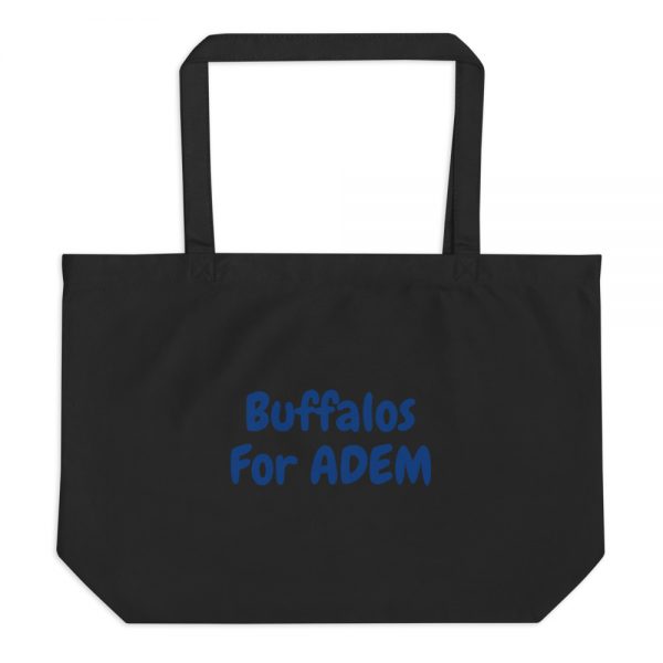 Large organic tote bag:Buffalos  For ADEM - Image 2