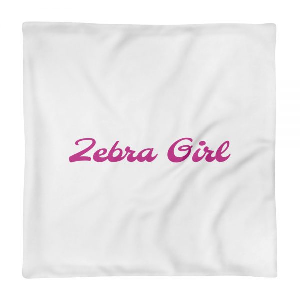 Pillow Case: Zebra Girl - Image 3