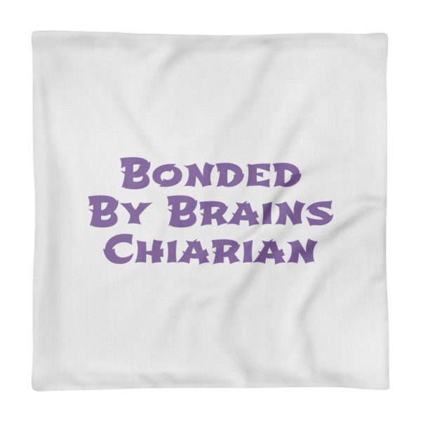 Premium Pillow Case: Bonded By Brains  Chiarian - Image 3