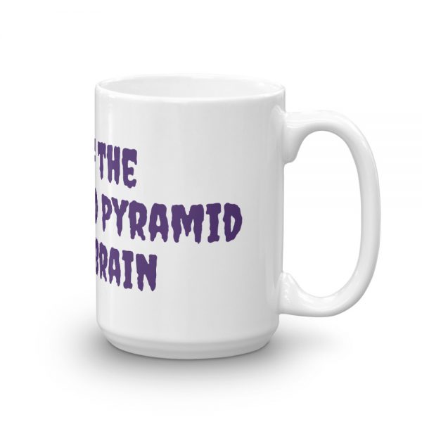 Mug:Top of the  Zombie Food Pyramid  Chiari Brain - Image 4