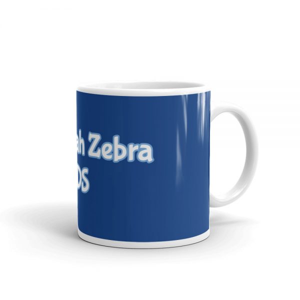 Mug: Hanukkah Zebra EDS - Image 2