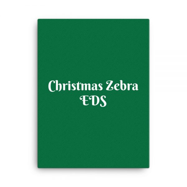 Canvas: Christmas Zebra EDS - Image 5