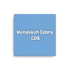 Canvas: Hanukkah Zebra EDS