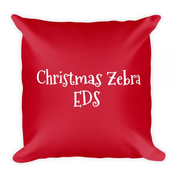 Basic Pillow: Christmas Zebra EDS - Image 3