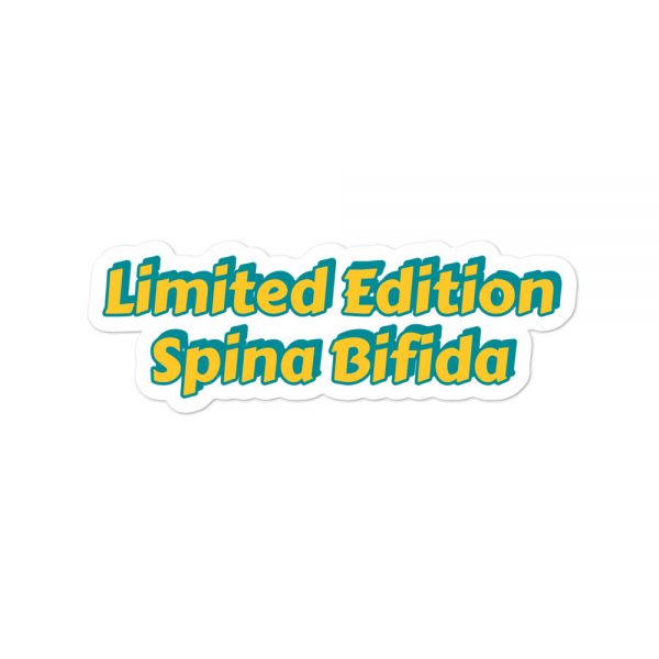 Bubble-free stickers:Limited Edition Spina Bifida - Image 3