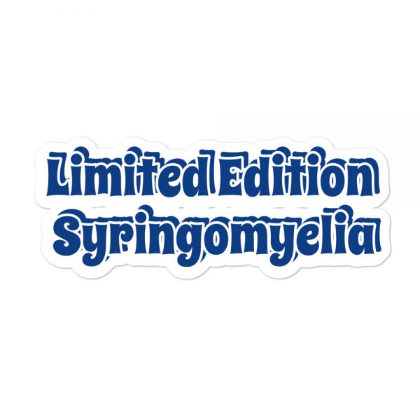 Bubble-free stickers:Limited Edition Syringomyelia - Image 3