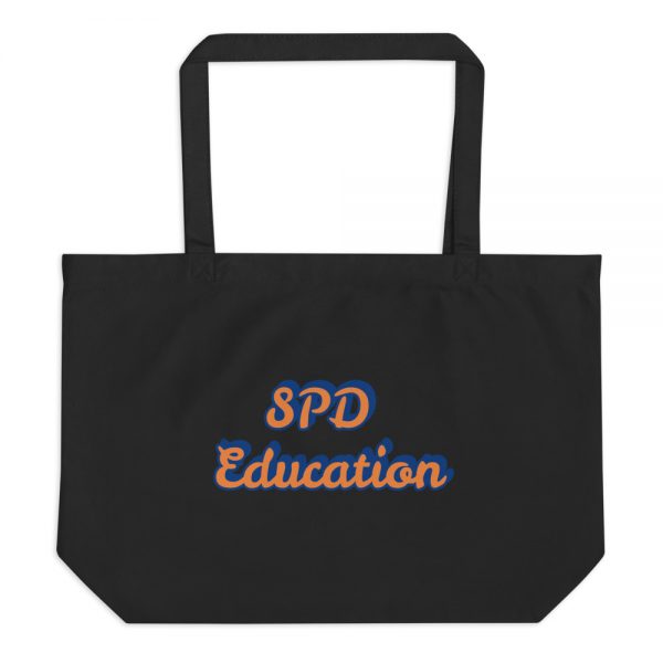 Large organic tote bag:SPD Education - Image 2