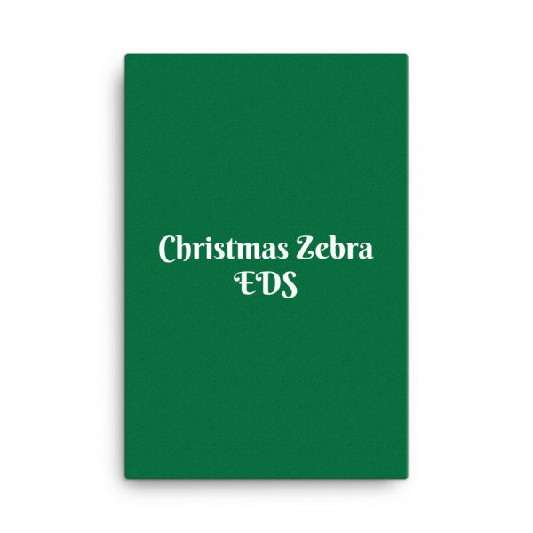 Canvas: Christmas Zebra EDS - Image 6